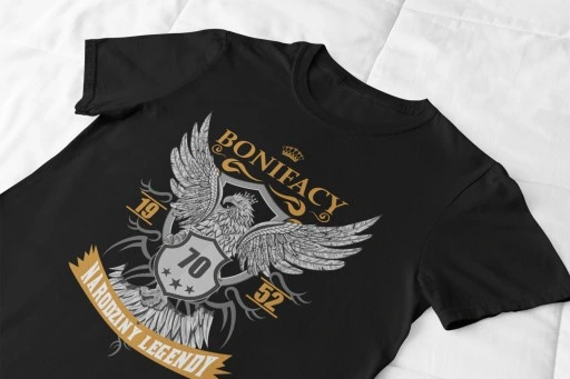 PREZENT NA URODZINY 16-99 DOWOLNY ROK + IMIĘ ORYGINALNA Koszulka Orzeł