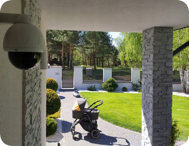 Kamera Zewnętrzna Obrotowa WiFi 5MPx 4MPx Metalowa Śledzenie IKPW540V1