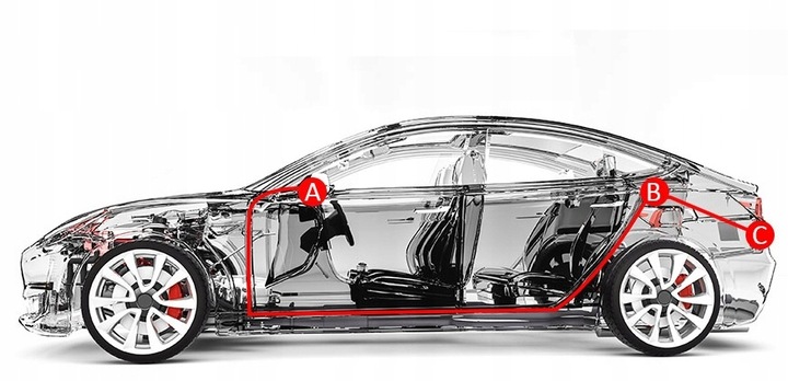 Kamera Cofania CVBS/AHD 720P 170 stopni rybie OKO