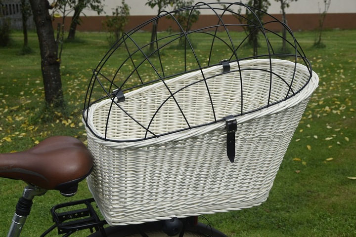 Koszyk TRANSPORTER z wikliny na rower Kosz MIX