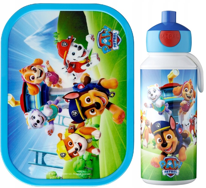 MEPAL LUNCHBOX ŚNIADANIÓWKA BIDON ZESTAW KANAPKI PSI PAW PATROL PUPS NO BPA