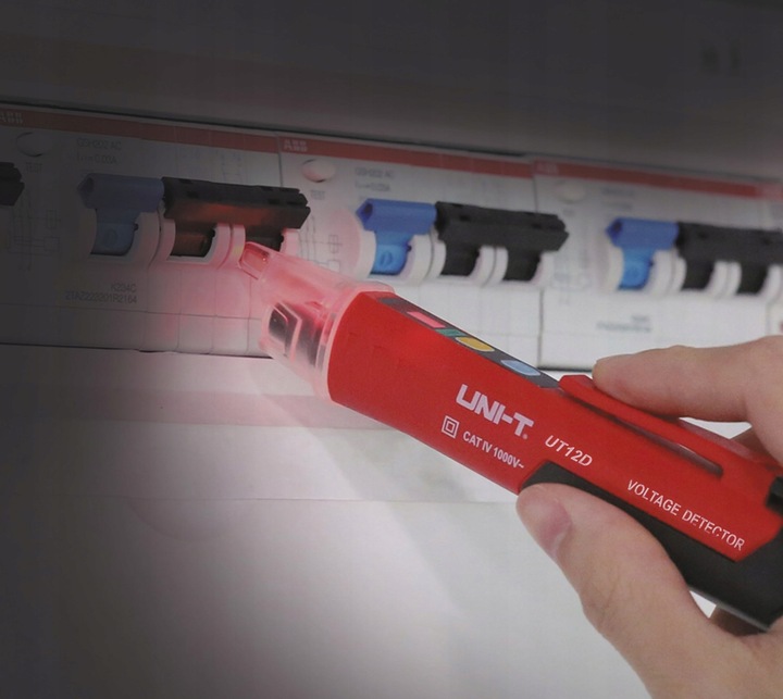 Bezdotykowy tester próbnik napięcia UNI-T UT12D-EU 24-1000V AC DETEKTOR