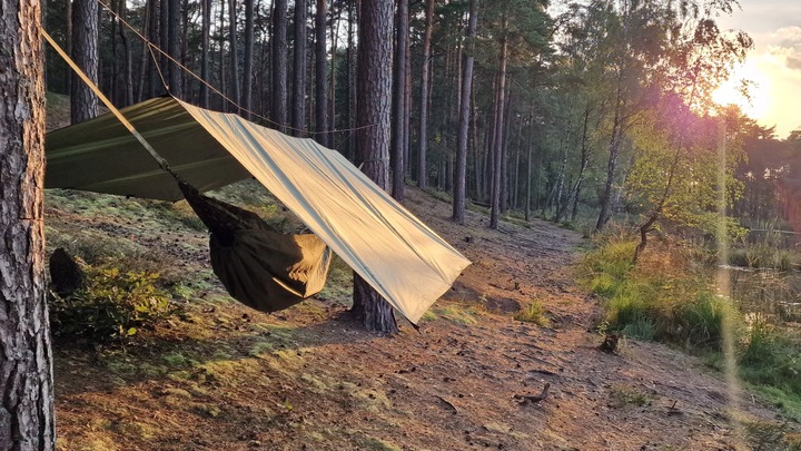 Płachta biwakowa BUSHMEN EASY Tarp 3×3m