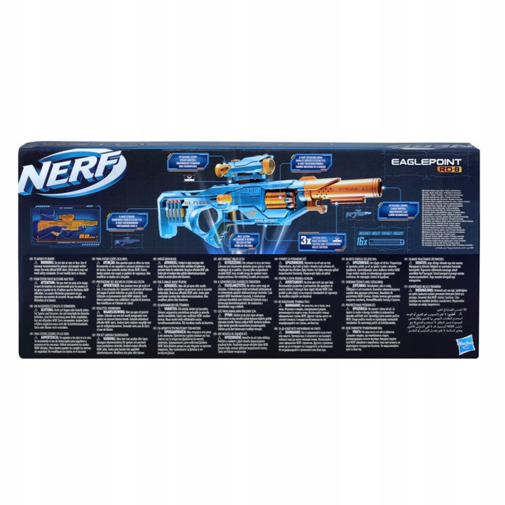 HASBRO Nerf Elite 2.0 Eaglepoint RD 8 F0423