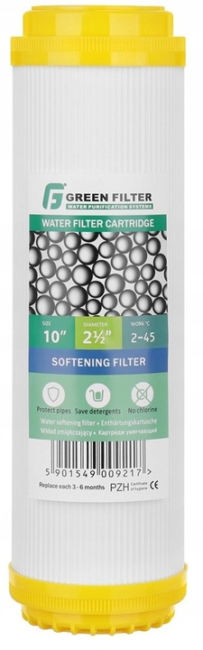 3 x Wkład filtr zmiękczający do filtra wody 10''