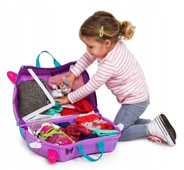 Jeżdżąca walizka jeździk Trunki samolot podręczna