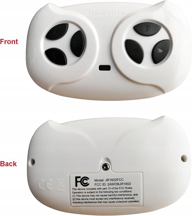 PILOT ZDALNEGO STEROWANIA 2.4G SL65/ XMX DO SAMOCHODÓW ZASILANYCH BATERIAMI