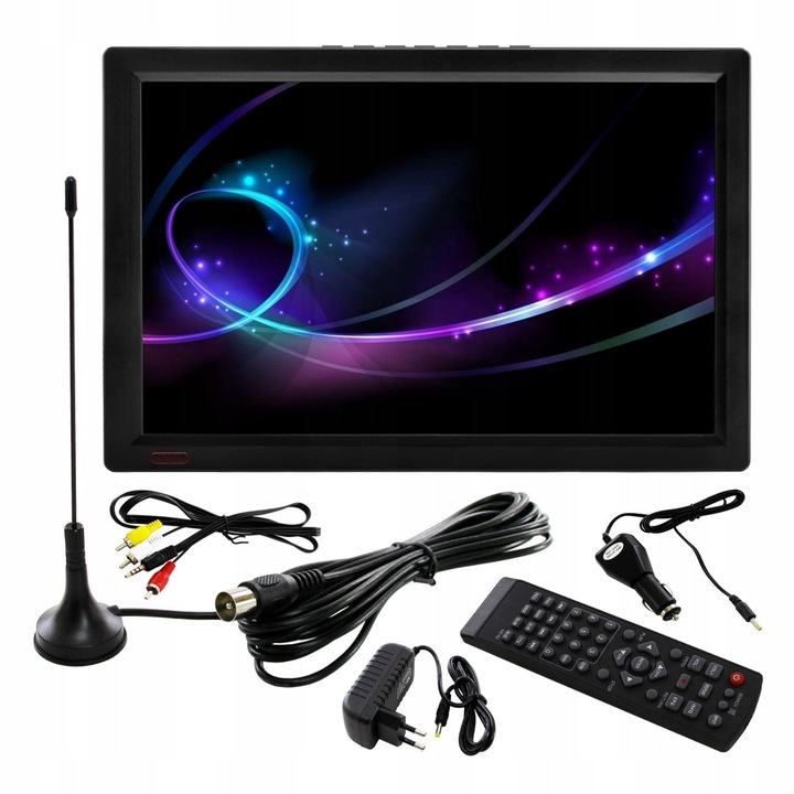 Telewizor SMART Android TV 16 cali WiFi BT USB HDMI DVBT2 230V 12V Netflix