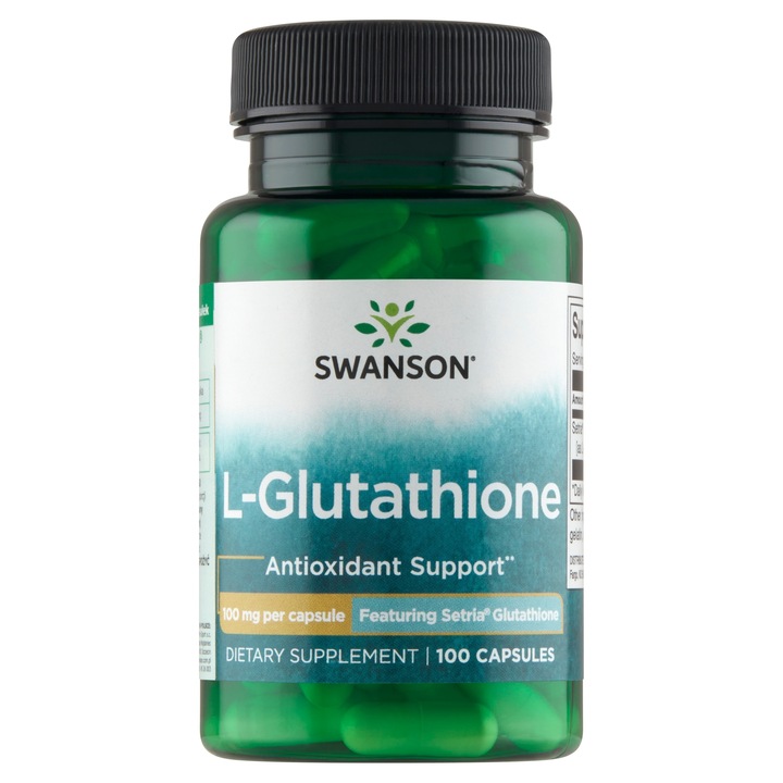 Detoks Glutation Swanson L-Glutathione 100mg 100kaps