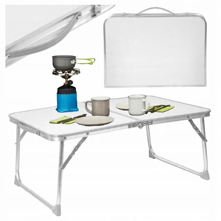 STOLIK TURYSTYCZNY SKŁADANY WALIZKA KEMPINGOWY NA RYBY BIWAK 60X40X25 -S-