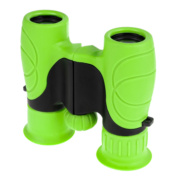 LORNETKA DLA DZIECI 8X21 OPTYKA ZOOM DZIEŃ I NOC LUPA KOMPAS + ETUI ZESTAW