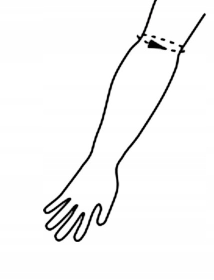 STABILIZATOR NA ŁOKIEĆ TENISISTY OPASKA ORTEZA