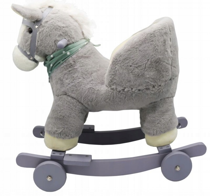 BUJAK KOŃ KONIK NA BIEGUNACH 2w1 JEŹDZIK DŹWIĘKI