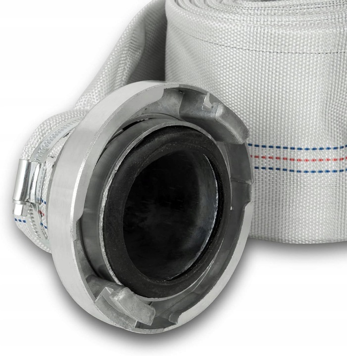 WĄŻ STRAŻACKI DO SZAMBA BRUDNEJ WODY 2 cale 52mm 20m SZYBKOZŁĄCZA DO POMPY