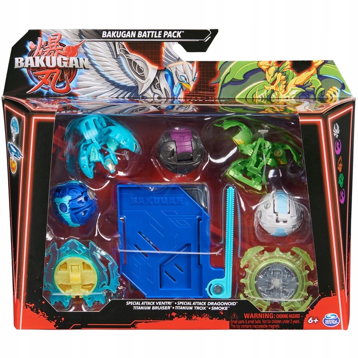 BAKUGAN SPECIAL ATTACK DRAGONOID SPECIAL ATTACK VENTRI 5-PAK