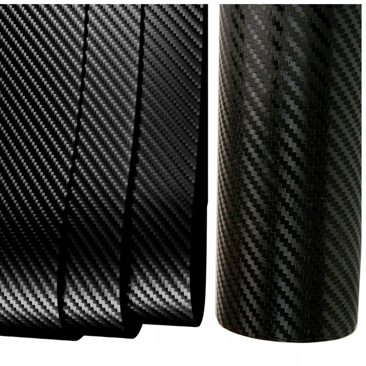 CARBON 3D FOLIA SAMOCHODOWA WŁÓKNO WĘGLOWE OKLEINA DO KOKPITU KAROSERII 2m