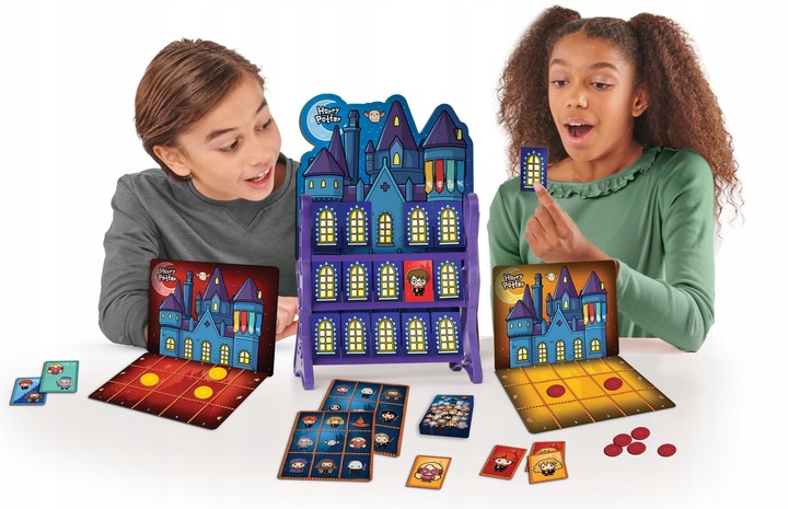 HARRY POTTER ZESTAW 8 GIER DLA DZIECI MEMO BINGO WARCABY KÓŁKO I KRZYŻYK