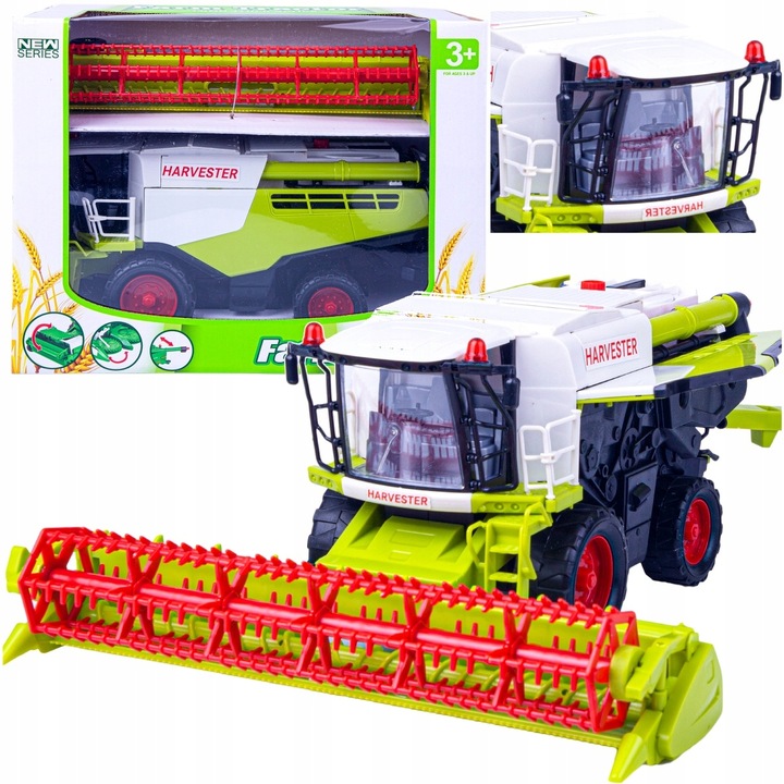 KOMBAJN ZBOŻOWY Z NAPĘDEM RUCHOME ELEMENTY HARVESTER