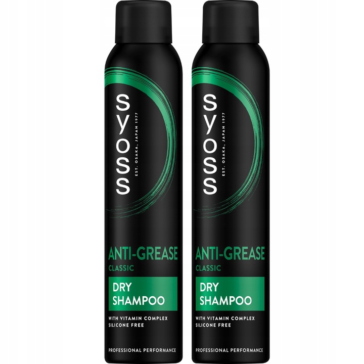 Syoss Anti Grease Suchy Szampon 2x200ml