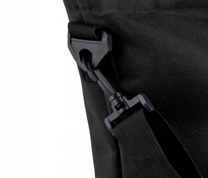 Torebka damska torba shopperka na zakupy czarna do pracy na ramię ZAGATTO