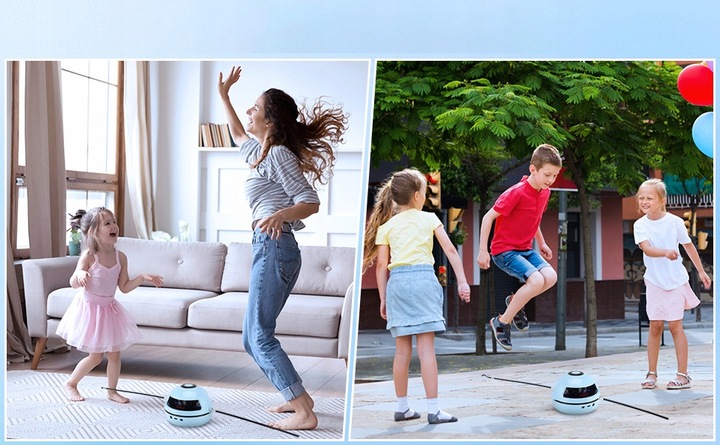 SKAKANKA AUTOMATYCZNA INTELIGENTNA BLUETOOTH REGULOWANA 10 PRĘDKOŚC TRENING