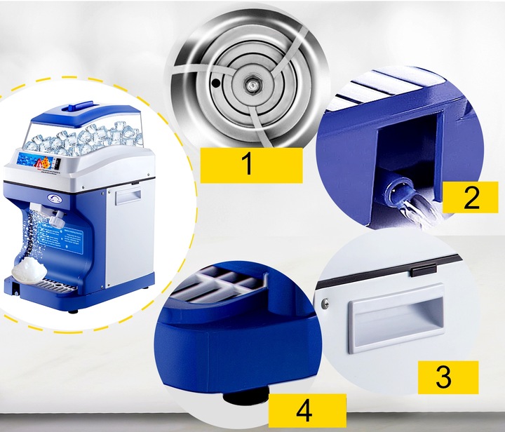 KRUSZARKA DO LODU LODÓW GRANITOR MASZYNKA GASTRO