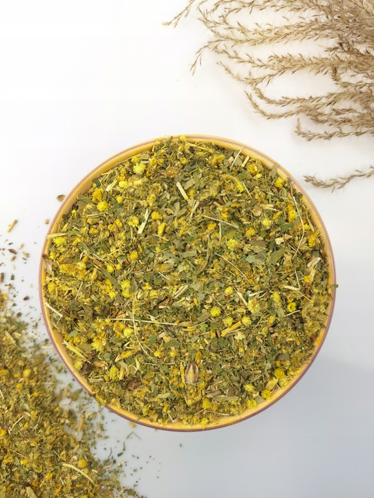 Zioła Na Cholesterol Trójglicerydy Miażdżyca 500g Karczoch Mniszek Kurkuma