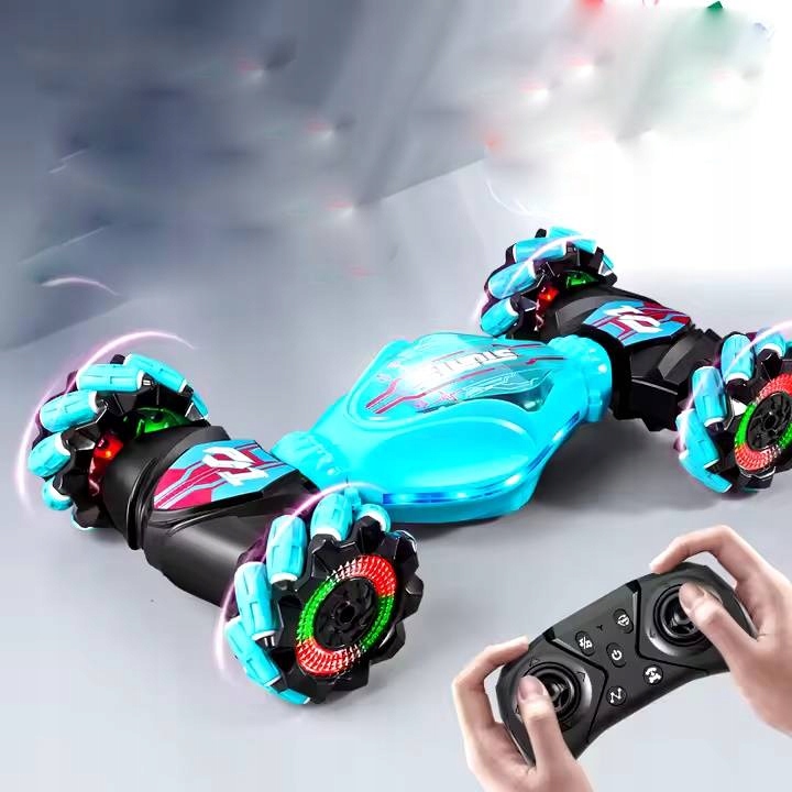 SAMOCHÓD STEROWANY GESTAMI + 2 x PILOT - AUTO 4X4 zdalnie sterowany AKUMULA