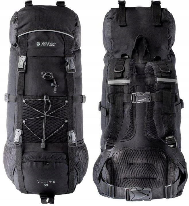 Plecak Trekkingowy HI-TEC TOSCA Turystyczny ze Stelażem Pojemny 50L