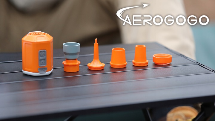 GIGA PUMP 4.0 POMPKA DO MATERCA Z LAMPKĄ 3W1 USB-C