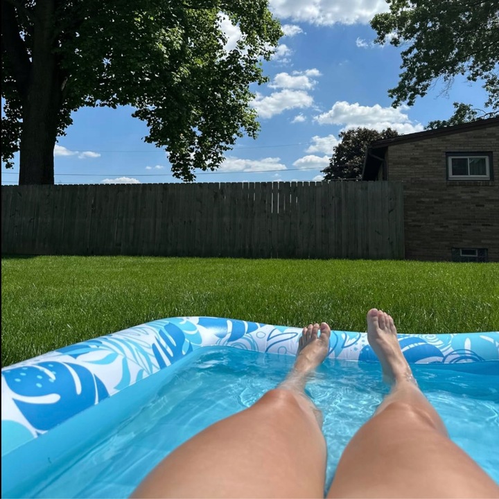 MATERAC PŁYWAK PŁYWANIA NADMUCHIWANY LEŻAK OPALANIA Z PODUSZKĄ DO WODY 4W1!