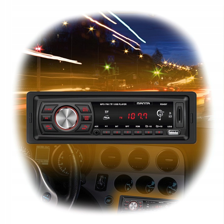 Radio samochodowe MANTA RS4507BT