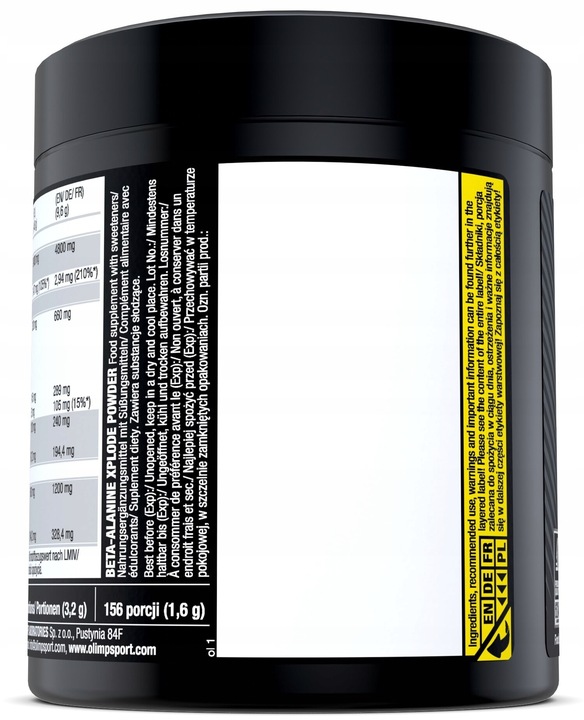Aminokwasy Beta-alanina OLIMP Xplode Pomarańcza