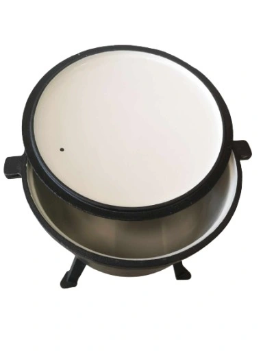 EMALIOWANY KOCIOŁEK 4L - gar garnek myśliwski żeliwny węgierski prażonki