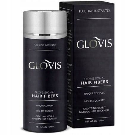 GLOVIS 28g - Zagęszczanie Mikrowłókna Jakość Łysienie Wypadanie Włosów