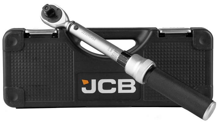 KLUCZ DYNAMOMETRYCZNY Z BLOKADĄ ETUI CERTYFIKAT KALIBRACJI 5-25NM 3/8'' JCB
