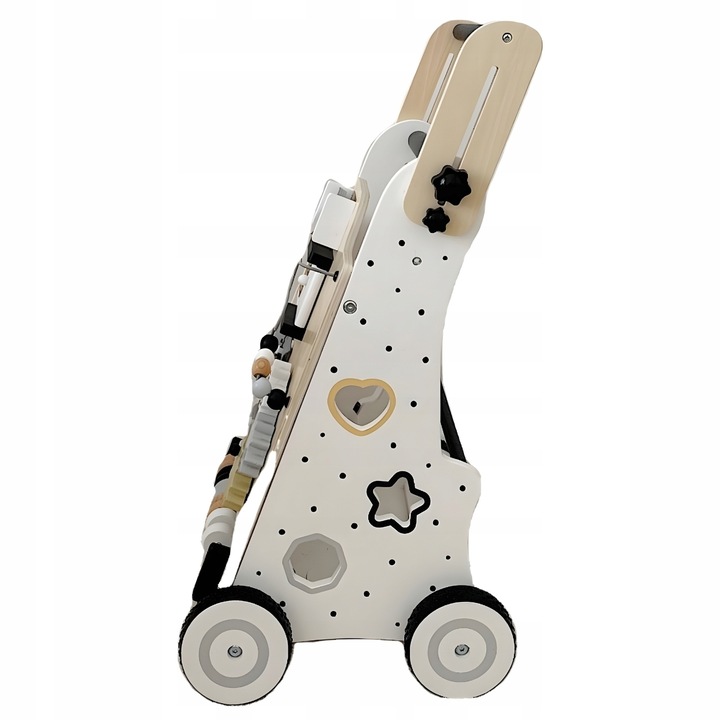 CHODZIK DLA DZIECKA PCHACZ DREWNIANY JEŹDZIK TABLICA MANIPULACYJNA PREZENT