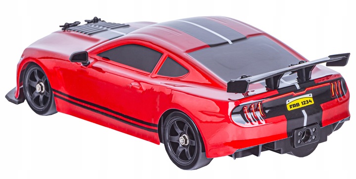 DUŻY Samochód Zdalnie Sterowany Auto RC Do Driftu Led Dym 4x4 MUSTANG DRIFT