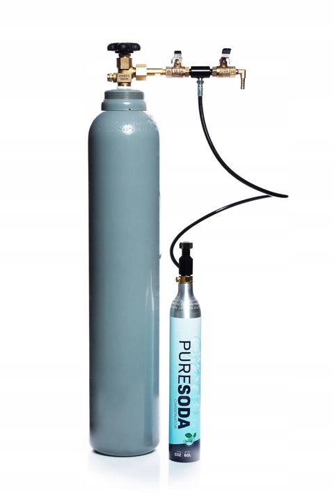 Zestaw do napełniania SodaStream Butla Co2 + przetoczka
