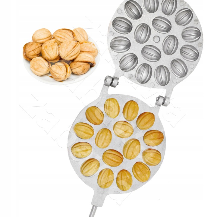 FORMA ROBOT MASZYNKA OPIEKACZ DO CIASTEK ORZESZKÓW NA ORZESZKI 16szt 70