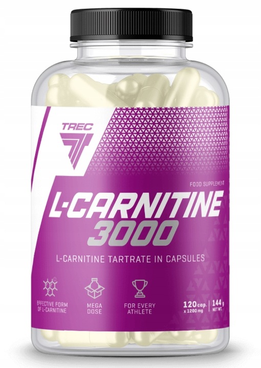 TREC L-CARNITINE COMPLEX 90kaps KARNITYNA SPALACZ!