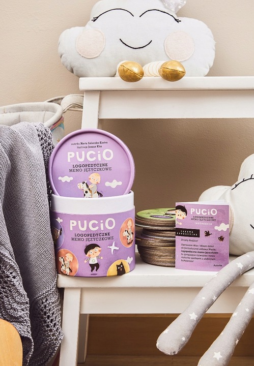 Pucio. Logopedyczne memo języczkowe Nasza Księgarnia - gry