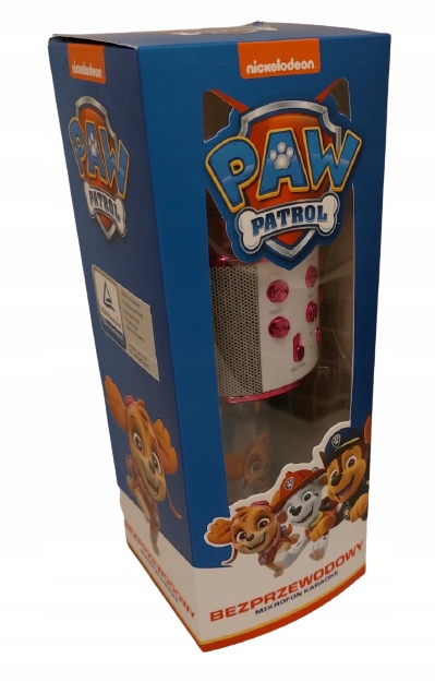 PSI PAW PATROL MIKROFON BEZPRZEWODOWY KARAOKE SKYE