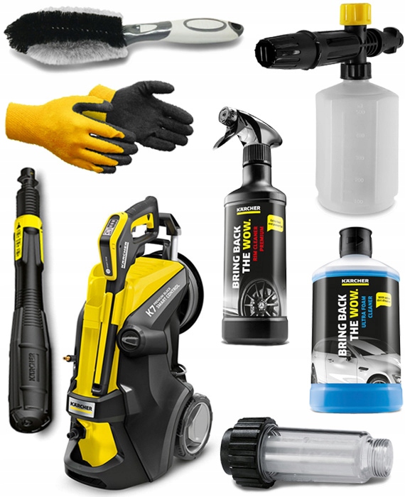 KARCHER MYJKA CIŚNIENIOWA KARCHER K 7 T-RACER SET