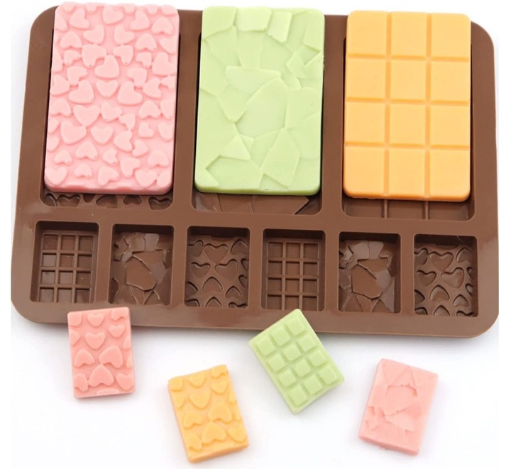 FORMA FOREMKA SILIKONOWA DO CZEKOLADY LODU ŻELEK PRALIN GALARETKI DUBAJ
