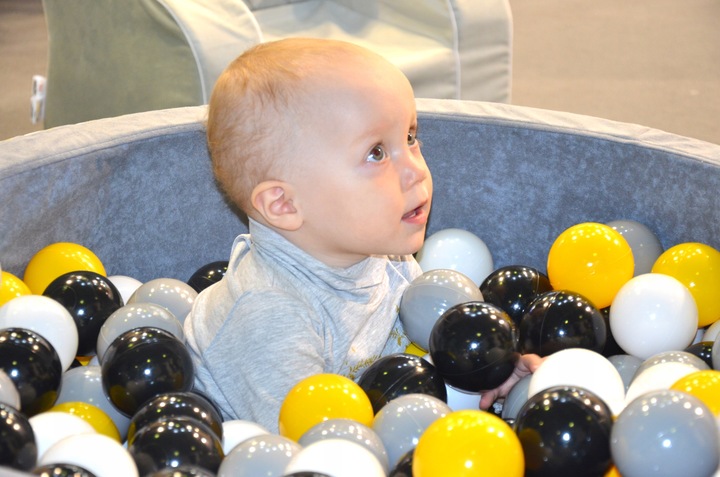 Suchy Basen z Kulkami 90x40 200 z piłkami- basenik z piłeczkami WELOX