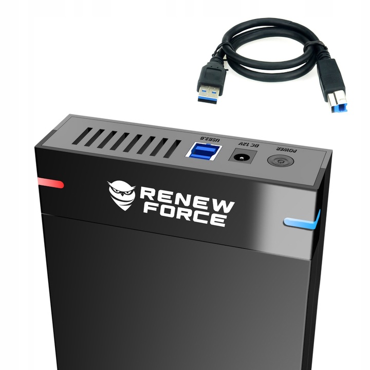 Obudowa Dysku 3.5' Kieszeń SATA I II III HDD USB 3.0 Super Speed do 5Gb/s