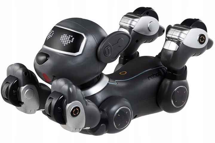 ROBOT INTERAKTYWNY ROBO PIES PIESEK ZDALNIE STEROWANY GŁOSEM PILOT DOTYK