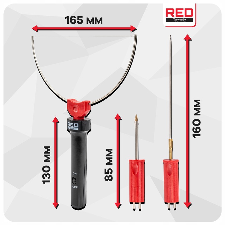 NÓŻ TERMICZNY DO CIĘCIA STYROPIANU 3W1 WYCINARKA DO MATERIAŁÓW IZOLACYJNYCH