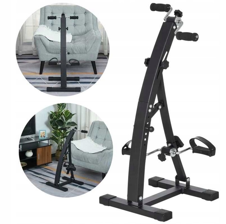 Rower Treningowy Dla Seniorów 2w1 Czarny PAKO A90-158BK